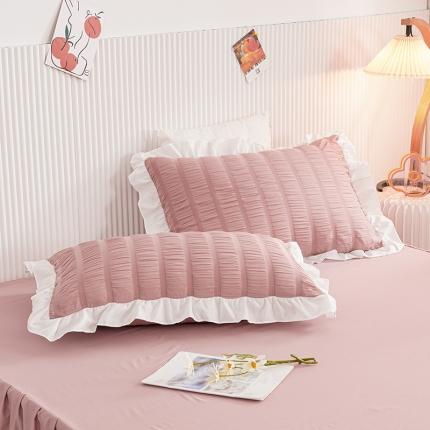 91家纺网 家纺一手货源 找家纺 （总）逸尚阁 2021新款泡泡纱单枕套