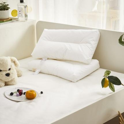 91家纺网 家纺一手货源 找家纺 （总）全棉儿童枕芯防羽立体小枕头羽丝棉午睡宝宝枕头