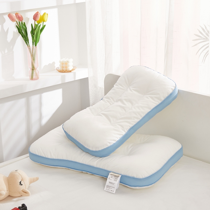 91家纺网 家纺一手货源 找家纺 荷马之梦 枕芯系列—呵护宝贝枕 蓝