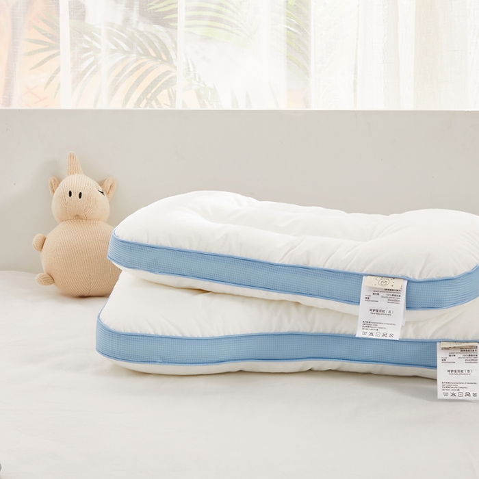 91家纺网 家纺一手货源 找家纺 荷马之梦 枕芯系列—呵护宝贝枕 蓝