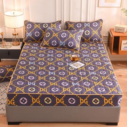 91家纺网 家纺一手货源 找家纺 八十八家纺 2021新款磨毛夹棉床笠床罩床单 奥斯丁咖