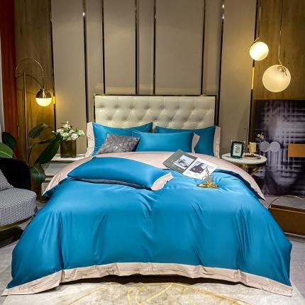 91家纺网 家纺一手货源 找家纺 （总）狂想家 2025新款水洗真丝刺绣四件套-唯爱系列实拍图