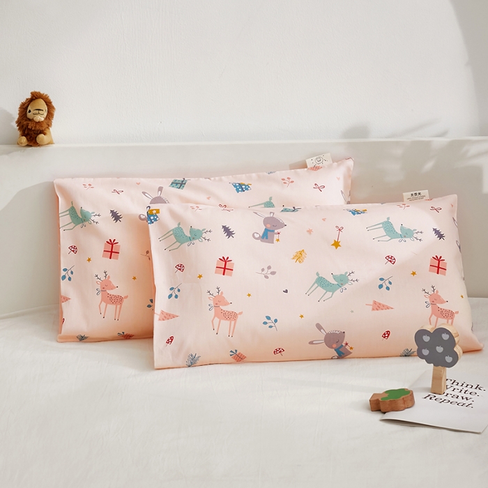 91家纺网 家纺一手货源 找家纺 荷马之梦 童画系列—全棉AB版儿童枕套 节日礼物