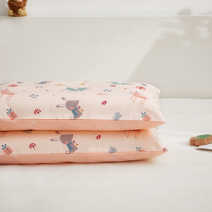 91家纺网 家纺一手货源 找家纺 荷马之梦 童画系列—全棉AB版儿童枕套 节日礼物