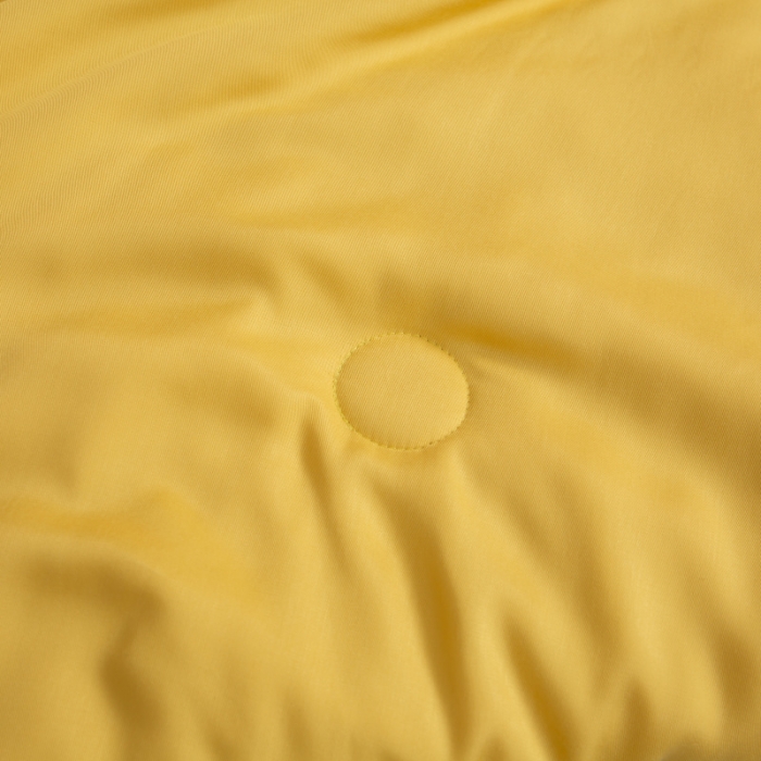 91家纺网 家纺一手货源 找家纺 棉生活 2021新款爱玛系列天丝夏被 柠檬黄