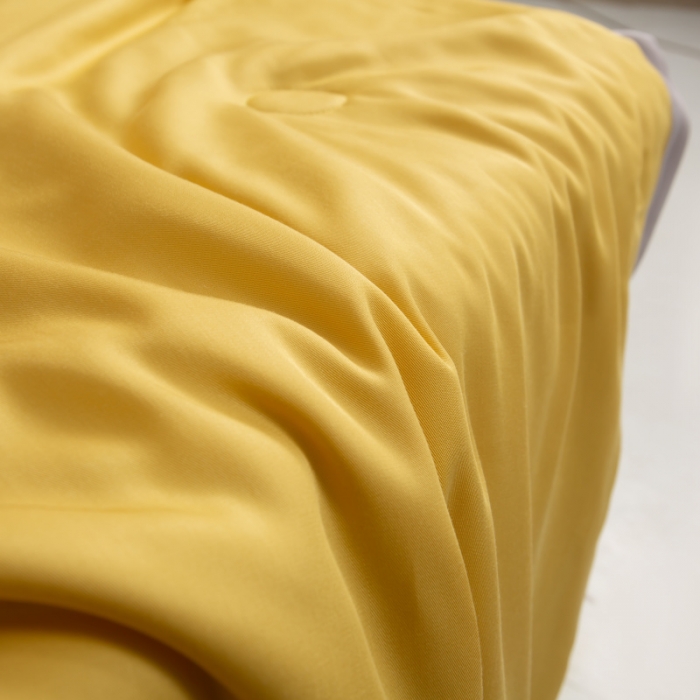 91家纺网 家纺一手货源 找家纺 棉生活 2021新款爱玛系列天丝夏被 柠檬黄