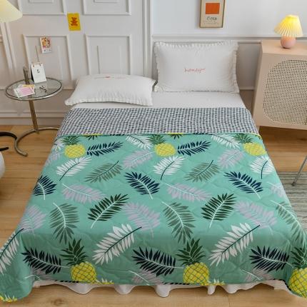 91家纺网 家纺一手货源 找家纺 （总）百花王 2022新款芦荟棉夏凉被