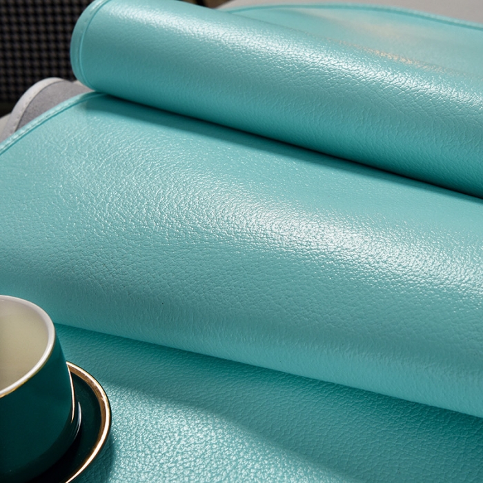 91家纺网 家纺一手货源 找家纺 吾秀 2021新款数码版头层牛皮席 蒂芙尼