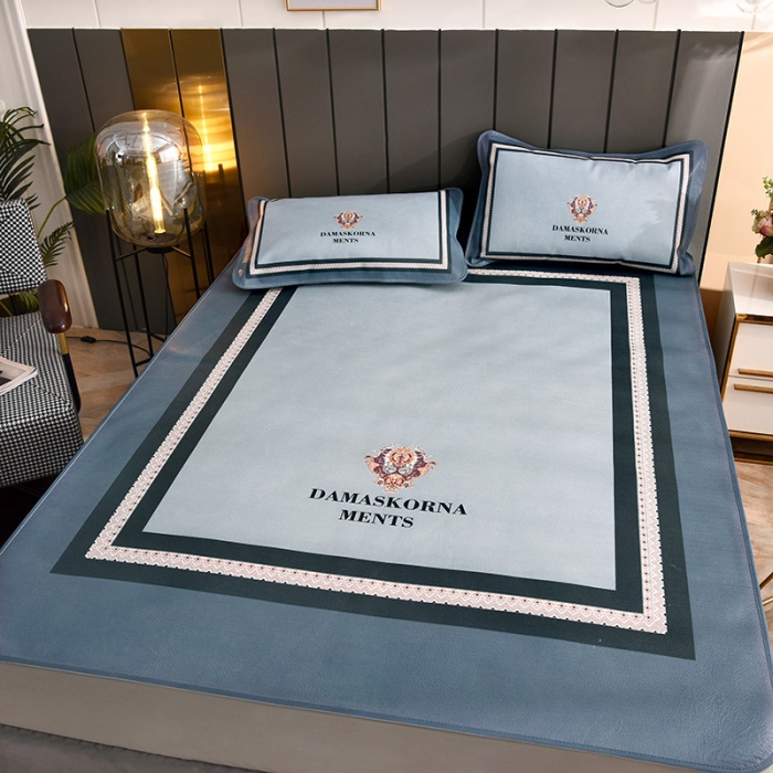 91家纺网 家纺一手货源 找家纺 吾秀 2021新款数码版头层牛皮席 奢享