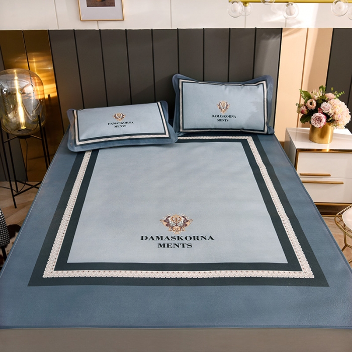 91家纺网 家纺一手货源 找家纺 吾秀 2021新款数码版头层牛皮席 奢享