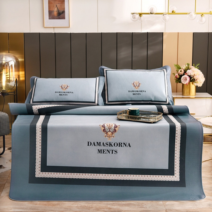 91家纺网 家纺一手货源 找家纺 吾秀 2021新款数码版头层牛皮席 奢享