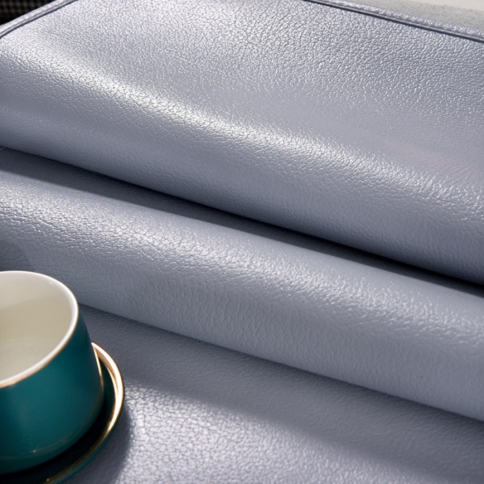 91家纺网 家纺一手货源 找家纺 吾秀 2021新款数码版头层牛皮席 星空灰