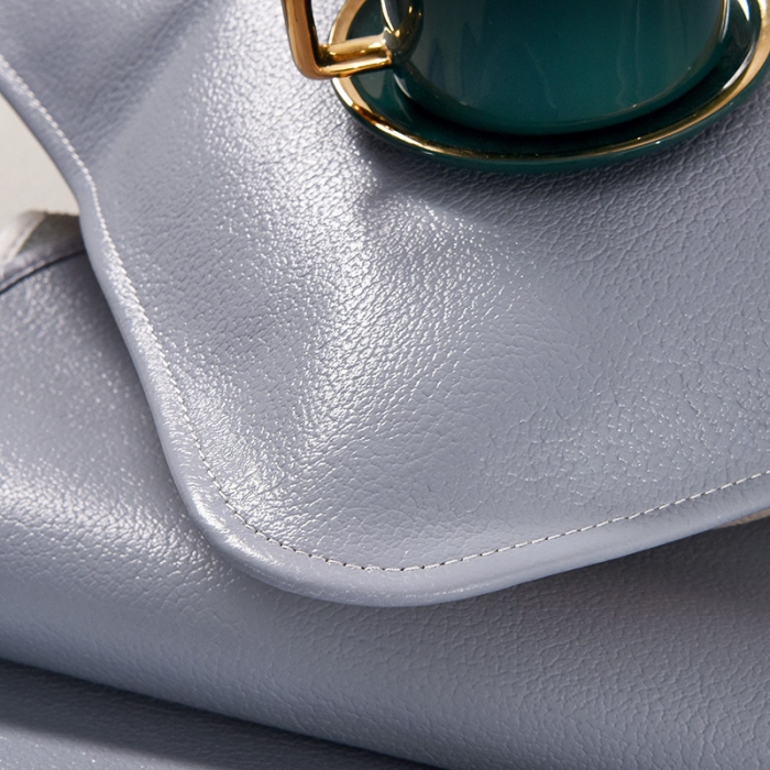 91家纺网 家纺一手货源 找家纺 吾秀 2021新款数码版头层牛皮席 星空灰