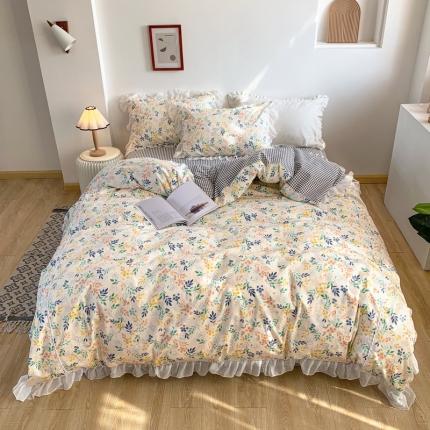 91家纺网 家纺一手货源 找家纺 （总）怡家居 2024新款韩版全棉四件套