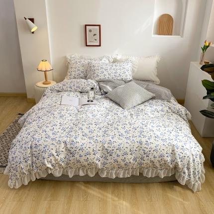 怡家居 2021新款韩版全棉四件套星月