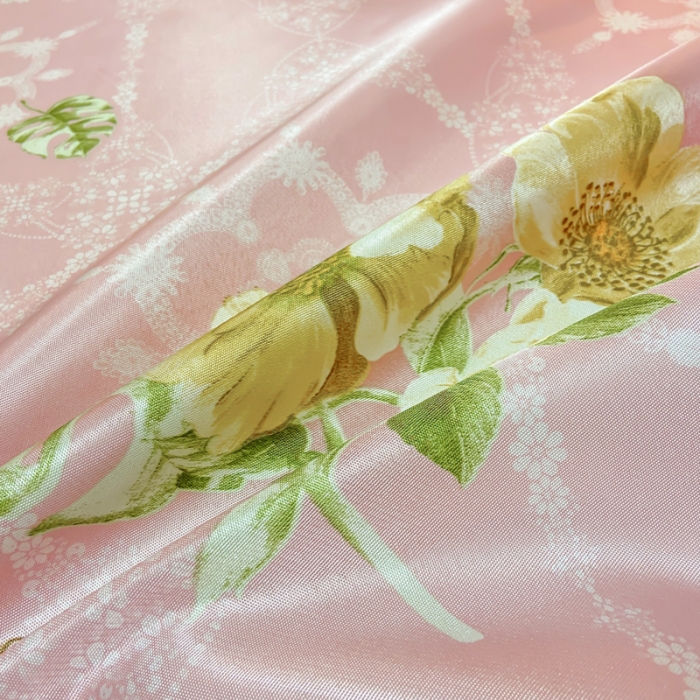 91家纺网 家纺一手货源 找家纺 ds生活馆 凉席冰丝席可水洗冰丝席床裙款冰丝席三件套 曼妙舞姿