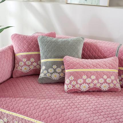 91家纺网 家纺一手货源 找家纺 （总）共鸣沙发垫 2021新款毛绒抱枕套