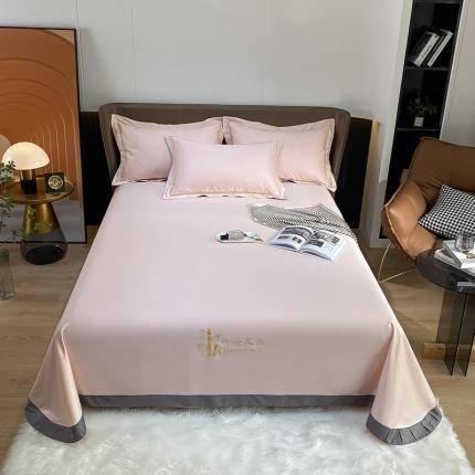 91家纺网 家纺一手货源 找家纺 眠帛家居 2021新款刺绣竹语天丝凉席三件套 刺绣玉