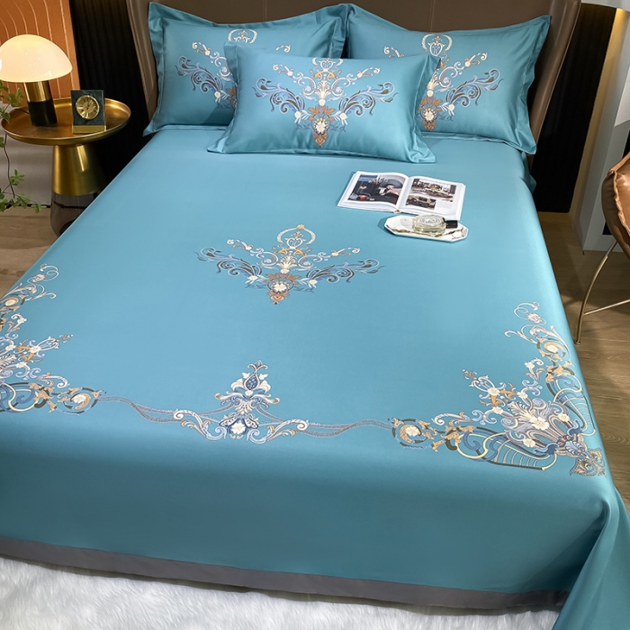 91家纺网 家纺一手货源 找家纺 眠帛家居 2021新款数码竹语天丝凉席三件套 记忆