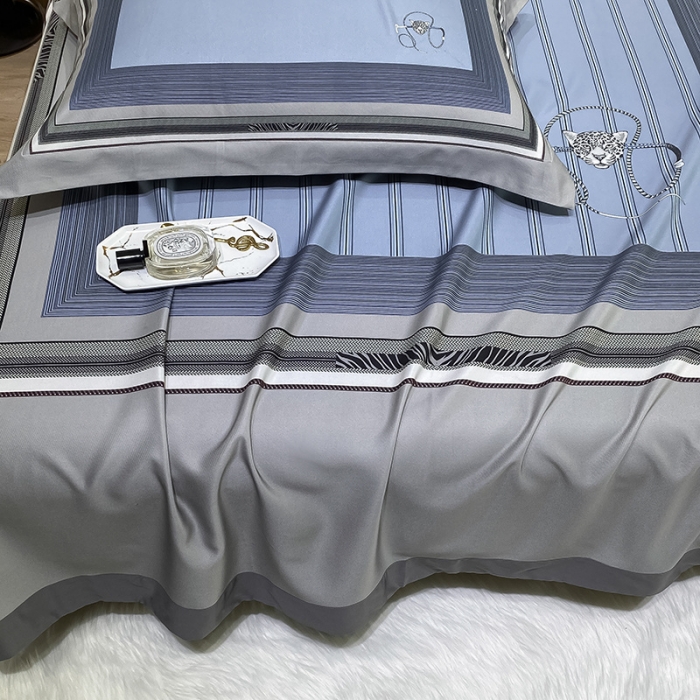 91家纺网 家纺一手货源 找家纺 眠帛家居 2021新款数码竹语天丝凉席三件套 雅致