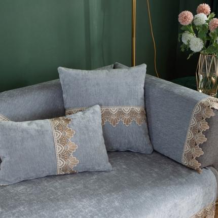 91家纺网 家纺一手货源 找家纺 （总）共鸣沙发垫 2021新款雪尼尔抱枕套