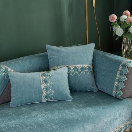 91家纺网 家纺一手货源 找家纺 （总）共鸣沙发垫 2021新款雪尼尔抱枕套