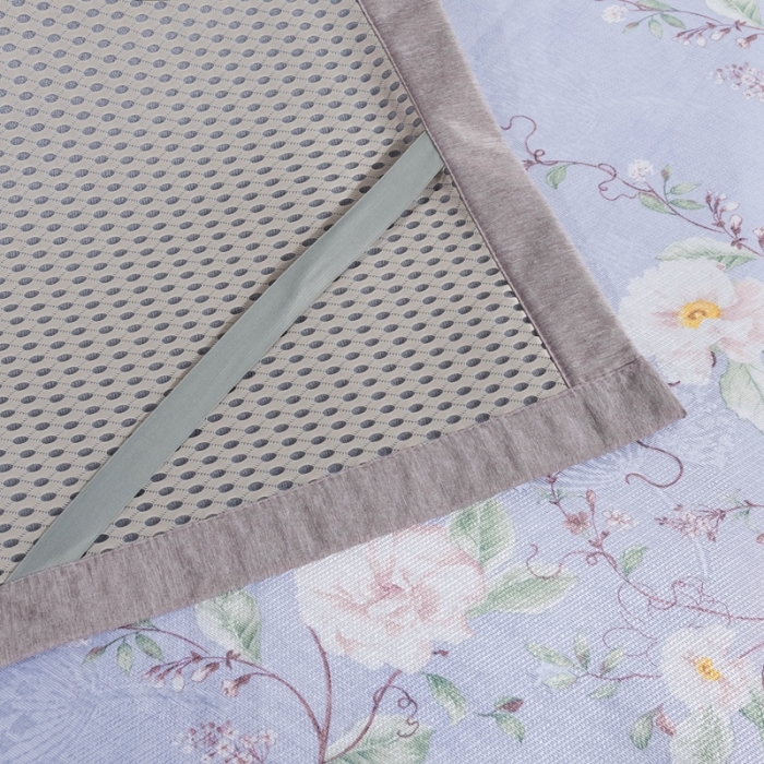 91家纺网 家纺一手货源 找家纺 安哆啦 2021新款全棉宽边冰丝席三件套 定位紫