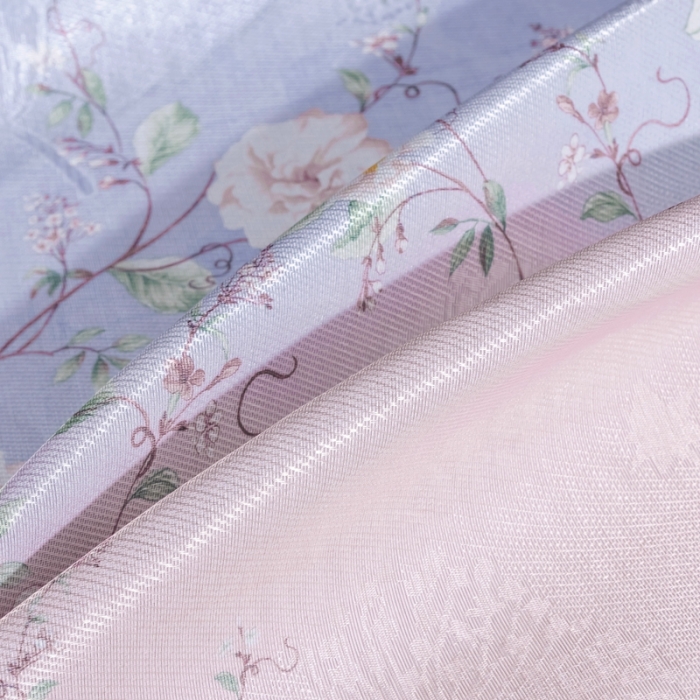 91家纺网 家纺一手货源 找家纺 安哆啦 2021新款全棉宽边冰丝席三件套 定位紫