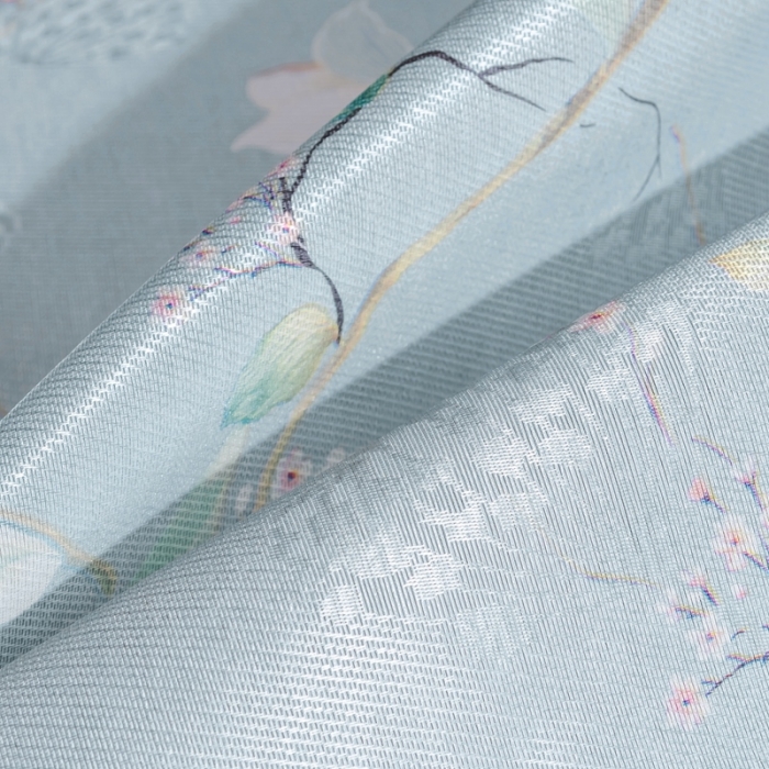 91家纺网 家纺一手货源 找家纺 安哆啦 2021新款全棉宽边冰丝席三件套 百合兰