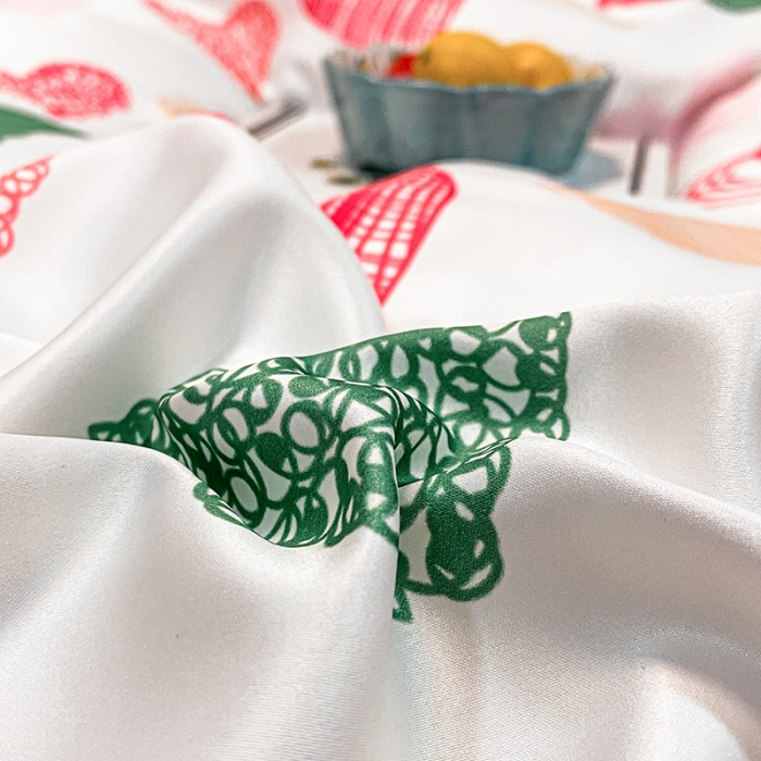 91家纺网 家纺一手货源 找家纺 （总）琪格格纺织 2022新款水洗真丝印花四件套