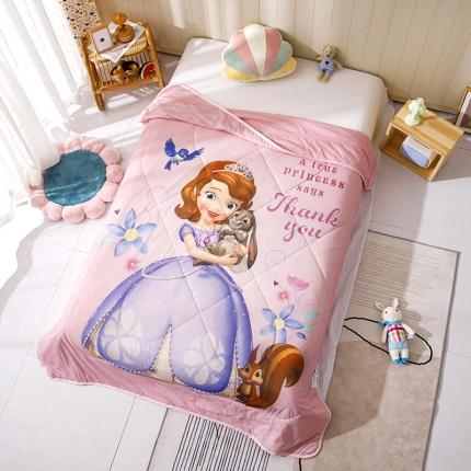 小芽家居 迪士尼驱蚊夏被 苏菲亚公主
