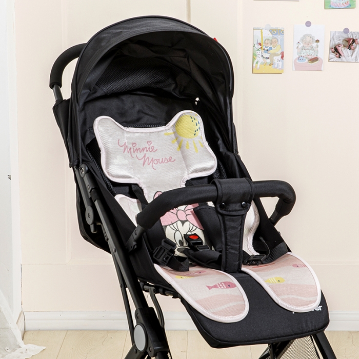 91家纺网 家纺一手货源 找家纺 小芽家居 2024新款推车系列凉垫 米妮