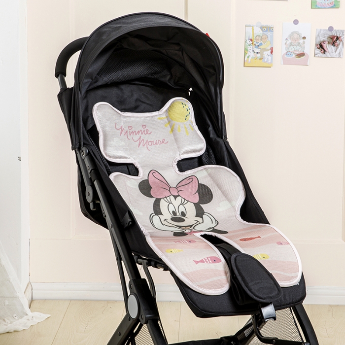 91家纺网 家纺一手货源 找家纺 小芽家居 2024新款推车系列凉垫 米妮