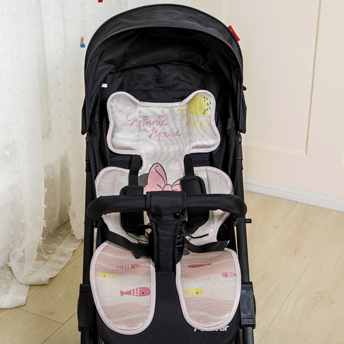 91家纺网 家纺一手货源 找家纺 小芽家居 2024新款推车系列凉垫 米妮