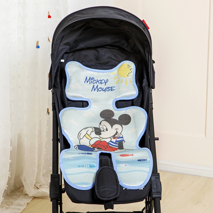 91家纺网 家纺一手货源 找家纺 小芽家居 2024新款推车系列凉垫 米奇