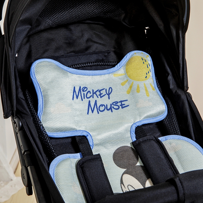 91家纺网 家纺一手货源 找家纺 小芽家居 2024新款推车系列凉垫 米奇