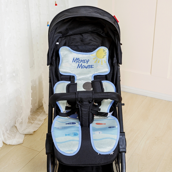 91家纺网 家纺一手货源 找家纺 小芽家居 2024新款推车系列凉垫 米奇