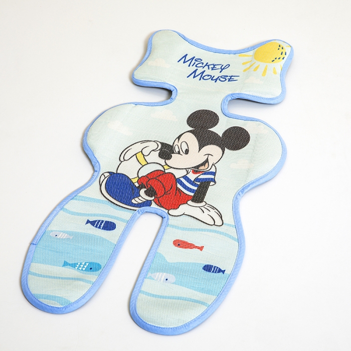 91家纺网 家纺一手货源 找家纺 小芽家居 2024新款推车系列凉垫 米奇