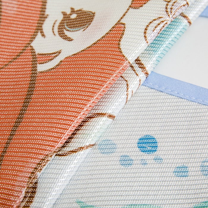 91家纺网 家纺一手货源 找家纺 小芽家居 2024新款推车系列凉垫 人鱼公主