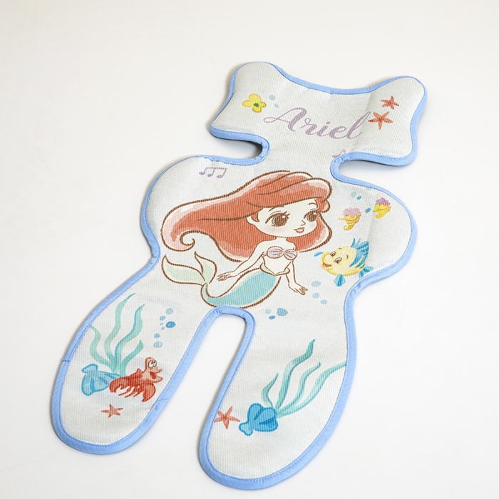 91家纺网 家纺一手货源 找家纺 小芽家居 2024新款推车系列凉垫 人鱼公主