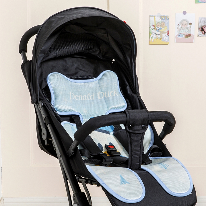 91家纺网 家纺一手货源 找家纺 小芽家居 2024新款推车系列凉垫 唐老鸭