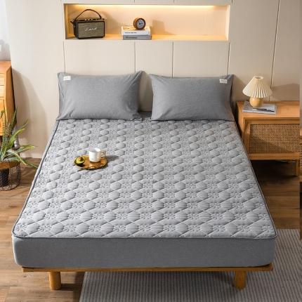 91家纺网 家纺一手货源 找家纺 （总）春皖家纺 2023新款色织夹棉床笠