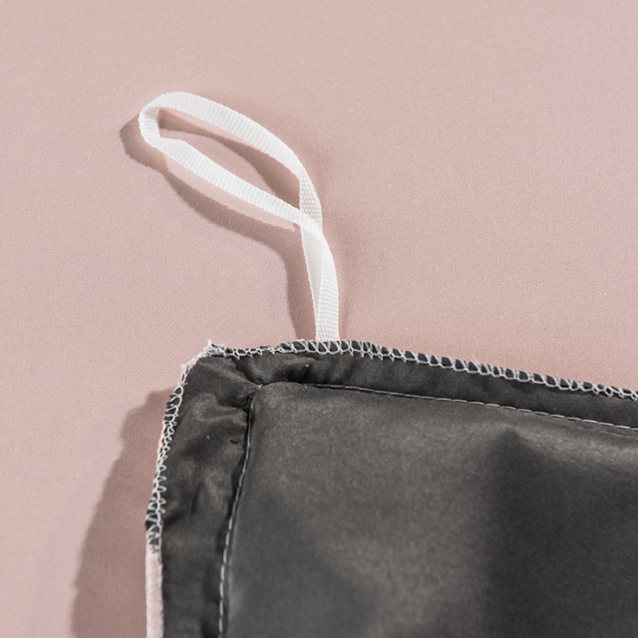 91家纺网 家纺一手货源 找家纺 骏腾 2022新款水洗冰丝刺绣四件套水洗真丝天丝艾莎-魅惑黑