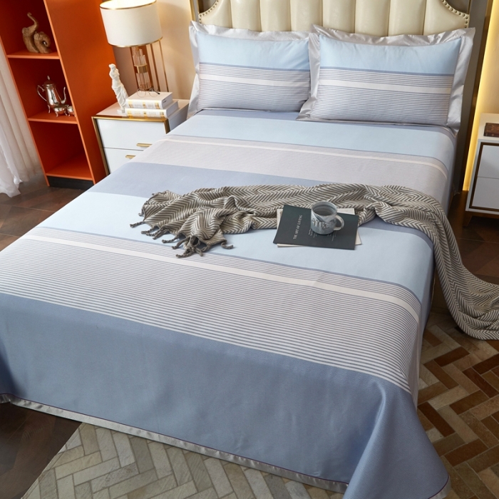 91家纺网 家纺一手货源 找家纺 威克凯丽 2023新款竹语天丝软凉席 柏尔曼