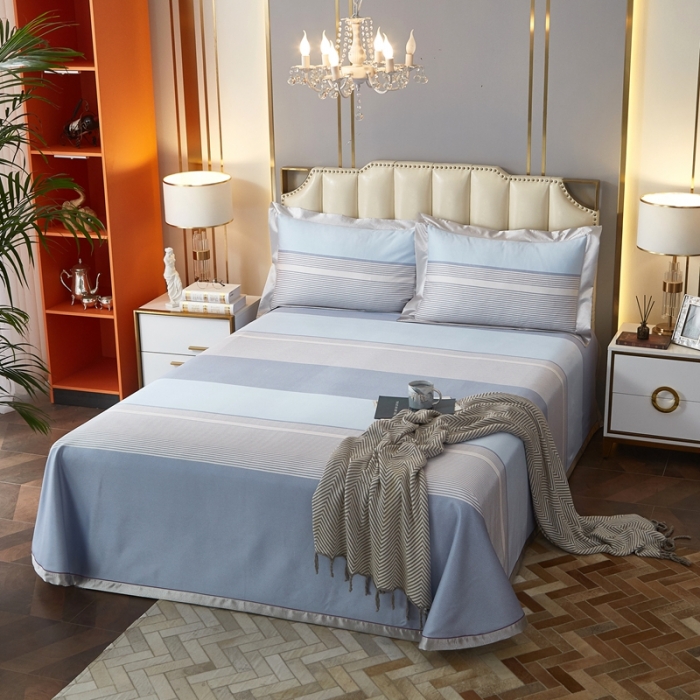 91家纺网 家纺一手货源 找家纺 威克凯丽 2023新款竹语天丝软凉席 柏尔曼