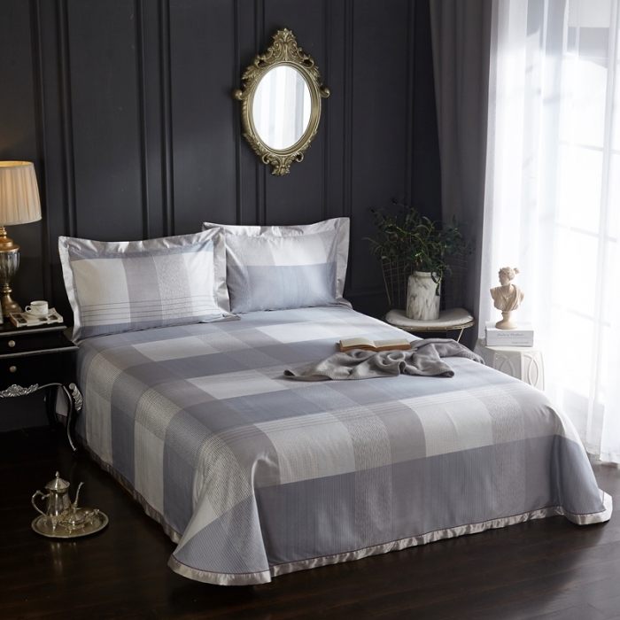 91家纺网 家纺一手货源 找家纺 威克凯丽 2023新款竹语天丝软凉席 律动生活