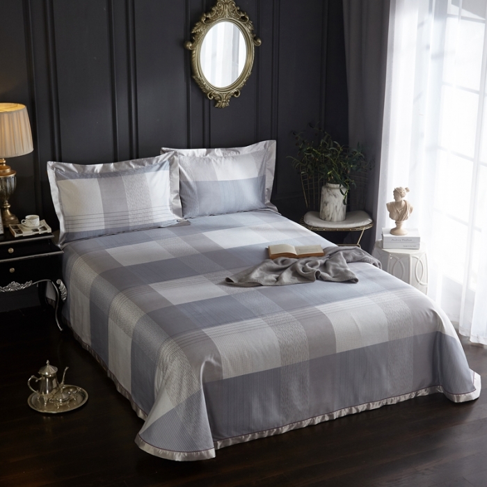 91家纺网 家纺一手货源 找家纺 威克凯丽 2023新款竹语天丝软凉席 律动生活