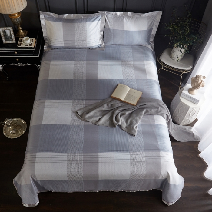 91家纺网 家纺一手货源 找家纺 威克凯丽 2023新款竹语天丝软凉席 律动生活