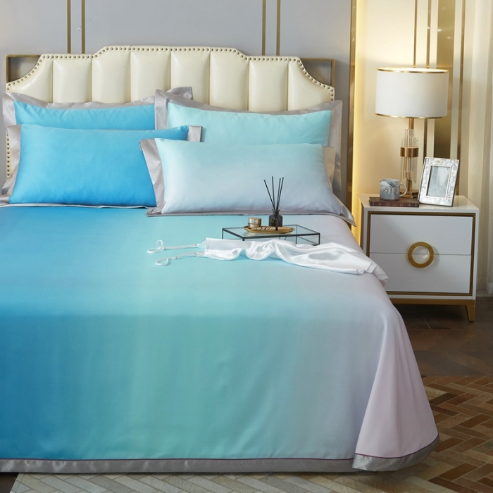 91家纺网 家纺一手货源 找家纺 威克凯丽 2023新款竹语天丝软凉席 忆海