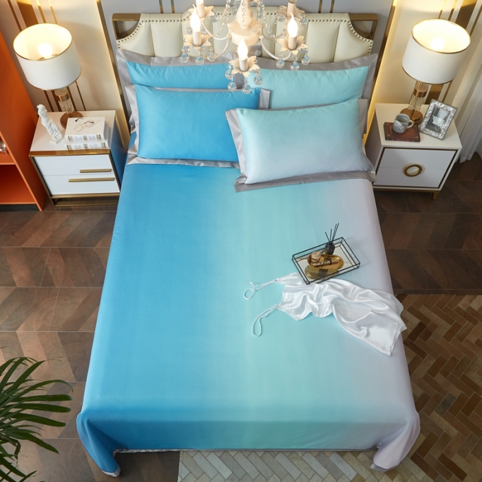 91家纺网 家纺一手货源 找家纺 威克凯丽 2023新款竹语天丝软凉席 忆海